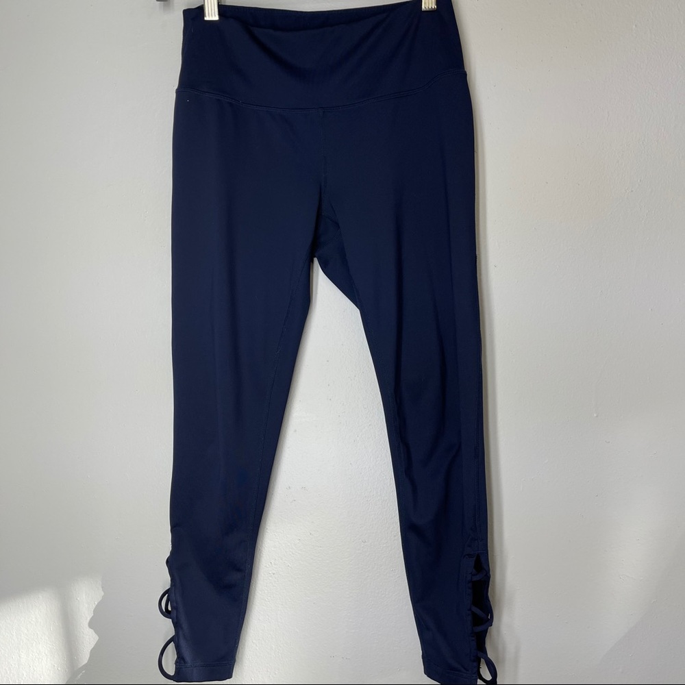 Zella Navy blue Crop Leggings